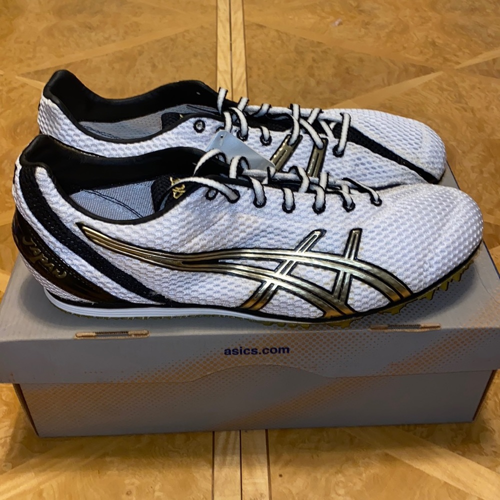 NWOB!! ASICS Japan Thunder 2 Track & Field Spike Mens Shoes size 11.5 Vintage